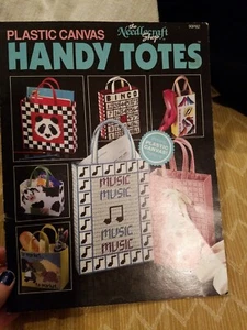 Plastic Canvas The Needlecraft Shop Handy Totes - Picture 1 of 3