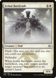MTG - Jeskai Barricade - Near Mint - Fate Reforged - Picture 1 of 1