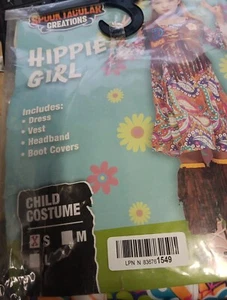 Spooktacular Creations Hippie Mädchen Größe S kostenloser Versand Neu in Verpackung H2 - Bild 1 von 1