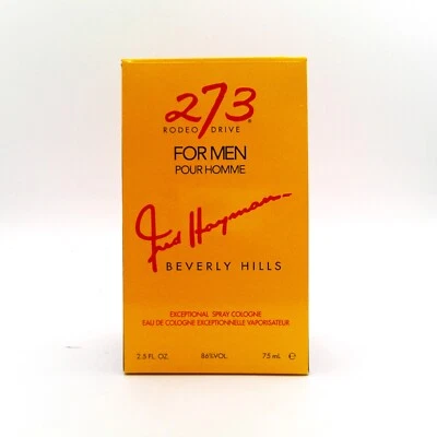 273 RODEO DRIVE для мужчин от Fred Hayman одеколон 2,5 жидк. oz/75 мл новый - Изображение 1 из 3