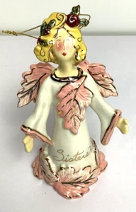 Blue Sky Clayworks Sisters Angel Bell 2003 - Picture 1 of 4