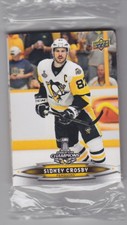 2017 Upper Deck Stanley Cup Champions Penguins Sealed Set 18 Card Sidney Crosby
