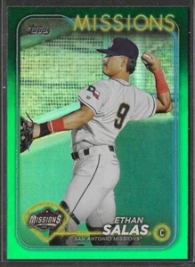 2024 Topps Pro Debut #PDC-196 Ethan Salas Green Foil Image Variation - Picture 1 of 1