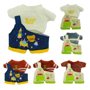 Doll Replacement Outfit For 20CM Cotton Doll Rompers Cartoon Plush Doll Clothes - Picture 1 of 27