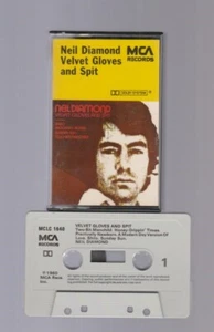 NEIL DIAMOND VELVET GLOVES AND SPIT.. CASSETTE TAPE 1969 MCA UK /EXCELLENT. - Picture 1 of 2