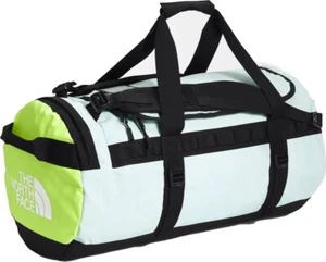 The North Face Base Camp Duffel Bag Medium 71L Skylight Blue LED Yellow Black - Picture 1 of 5