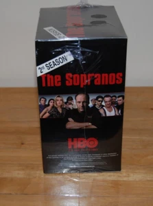 New Unopened HBO The Sopranos Complete Boxed set 2nd Seasons VHS Vintage - Picture 1 of 3