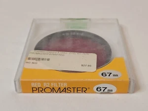 Pro 67mm Red R2 #25A Glass Lens Filter 67 mm 25A 25 A Black & White Film Japan - Picture 1 of 3