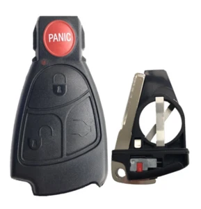 for Mercedes-Benz CL65 AMG ML500 C230 4Buttons Remote Key Shell Key Blade - Foto 1 di 4