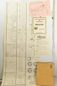 Prestige Chicago Coin Machine-Schematics/Instruction Manual-Puck Bowler-Bowling - Picture 1 of 7