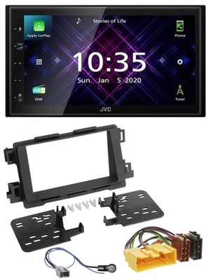 JVC DAB 2DIN MP3 Bluetooth USB Autoradio für Mazda 6 2013 2015 CX-5 ab 2012 schw - Bild 1 von 4