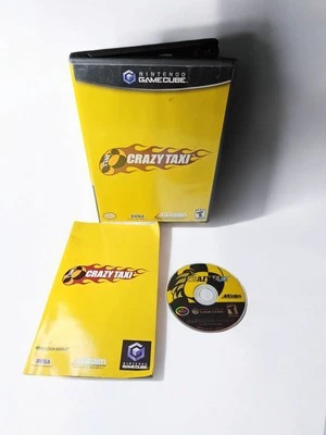🔥Crazy Taxi Nintendo Gamecube Complete Black Label CIB Tested Works - Image 1 of 4