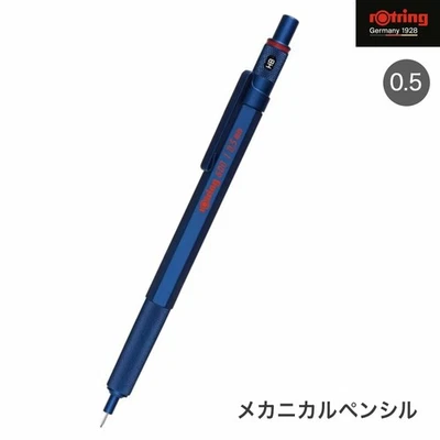 Lápiz mecánico Rotring 600 0,5 mm color limitado azul oscuro 2025 con caja nuevo Foto 1 de 4