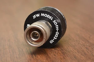1 Stück JFW 50FH-003-10 2GHz 3db 10W N-Typ RF Koaxial Hochleistungs-Dämpfungsglied - Bild 1 von 3