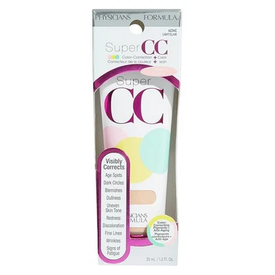 2 Pack Physicians Formula Super CC Color Correction + Care Cream Light/Clair - Image 1 of 4
