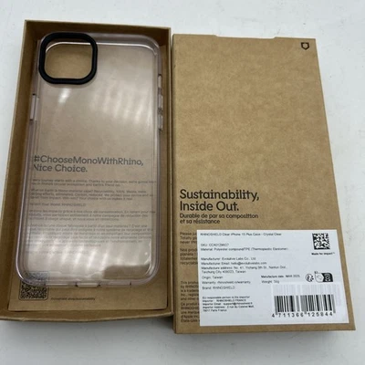 Rhino shield clear case iPhone 15 plus - Image 1 of 3