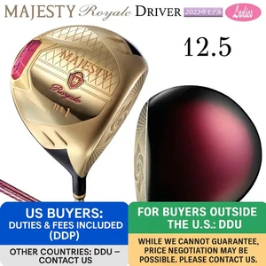 Ladies Majesty Royale 2023 Driver 1W 12.5 L-Flex TL550 w/Headcover Women - Picture 1 of 10