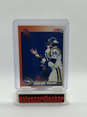 1991 Score - Herschel Walker #348 - Image 1 of 2