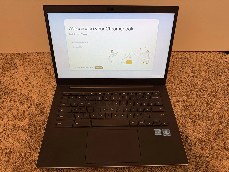 Samsung Galaxy Chromebook Go 14" 32 GB Wifi/Celular Plateado Desbloqueado Todos los Portadores Foto 1 de 4