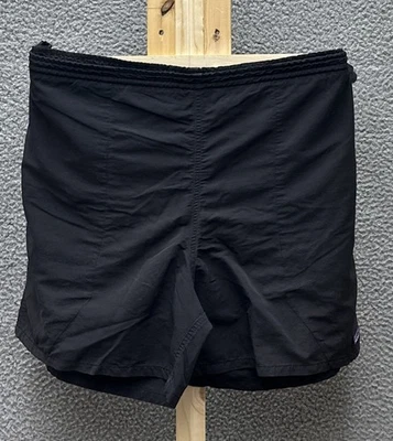 Pantalones Cortos Patagonia Vintage Para Hombre XL Negros Forrados Bolsillos Cordón Natación Años 90 Foto 1 de 4