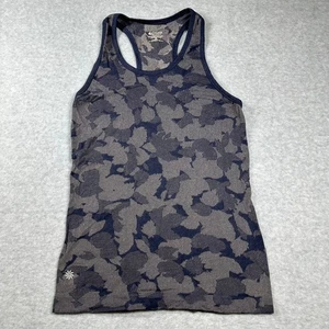 Camiseta sin mangas Athleta para mujer XS azul camuflada Speedlight sin costuras espalda deportiva activa - Imagen 1 de 8