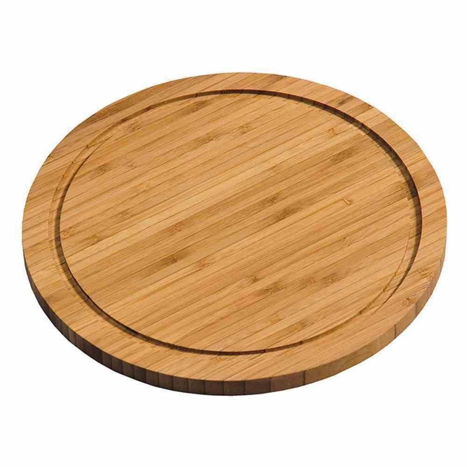 Plato de carne KESPER bambú con ranura de jugo 25 cm