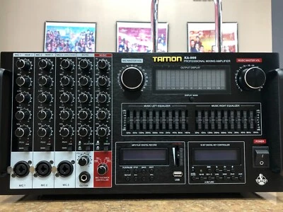 Tamon KA-999 Karaoke Mixing Amplifier (9000 Watt) with FBX suppression - Image 1 of 4