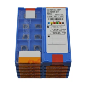 Insertos de carburo CNC 100 un. (10 cajas) CCMT09T304-HMP PC9030 CCMT32.51-HMP nuevos - Imagen 1 de 3