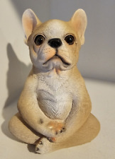 Frenchy French Bulldog In Yoga position Statue Figurine 7" Tall