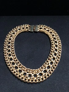 Gargantilla collar vintage R.J Graziano color oro. - Imagen 1 de 4