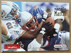 CURTIS MARTIN HOF 1996 SKYBOX IMPACT Card 85 NM-MT Condition - Picture 1 of 2