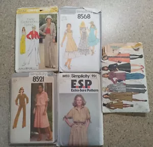 Simplicity gemischte Muster 70er Jahre, Lot AA von 20, gebraucht - Bild 1 von 8