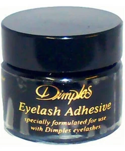 Dimples Wasserdicht Starke Falsche Wimpern SCHWARZ Kleber Einzelkleber 15ml - Bild 1 von 2
