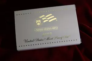 2007 UNITED STATES SET A PROVA DI 14 MONETE RIVESTITO IN PERFETTE CONDIZIONI, IN CONFEZIONE E COA - Foto 1 di 4