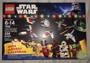 Nicht mehr im Handel erhältlich Star Wars LEGO Adventskalender 2011 7958 NEU fabrikversiegelt & Super Rarität - Bild 1 von 9