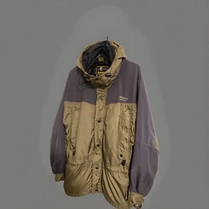 Solstice Vintage 90s Microshed Full Zip Snap Ski Coat Jacket Parka Size -M- Hood - Bild 1 von 8