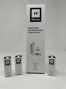 Welch Allyn Hillrom Ear Probe Covers for Braun Thermoscan Thermometers (x200) - Picture 1 of 2