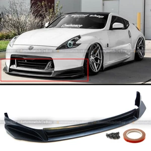 Fit 09-12 370z Unpainted Polyurethane SL Style Front Bumper Chin Lip Body Kit - Picture 1 of 1