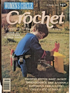 Women's Circle Crochet Summer 1983 Crochet Pattern Magazine - Picture 1 of 4