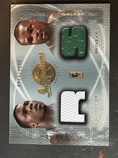 2001 Upper Deck Inspirations /1100 Kedrick Brown Antoine Walker #130 Rookie RC