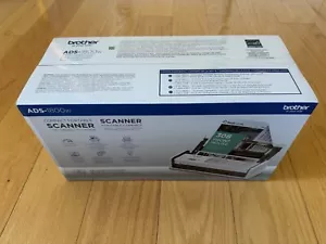 Neu Seal Brother ADS-1800W kabelloser kompakter Farb-Desktop-Dokumentenscanner weiß - Bild 1 von 5