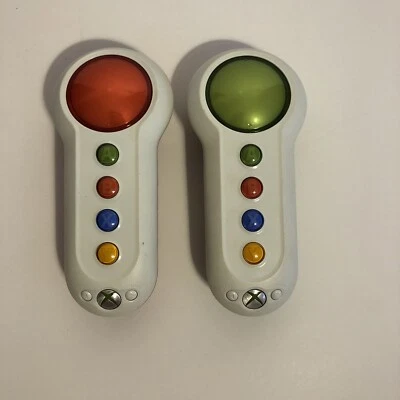 Big Button Pad 2x Inalámbrico Xbox 360 Escena It Inalámbrico Zumbador Controladores Sin Probar Foto 1 de 2