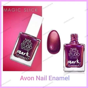 Avon Mark Nail Style Studio Cosmic Lights Nail Enamel MAGIC SLICK,Polish,Varnish - Picture 1 of 10
