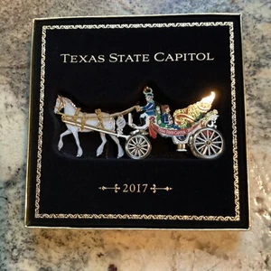 2017 - Texas State Capitol Ornament - Pamphlet & Box - Picture 1 of 4