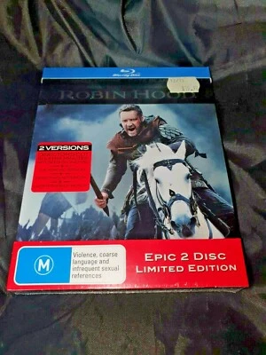 Robin Hood Directors Cut Blu-Ray + DVD Limited Edition Steelbook New and Sealed+ - Image 1 of 2