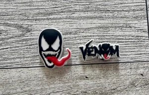 Set of 2 Venom charms compatible with crocs - Picture 1 of 1