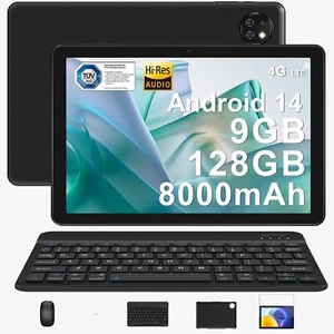 DOOGEE T10W Tablet Android 14 10 inch Tablet 9GB+128GB 8000mAh Unlocked Daul SIM - Picture 1 of 8