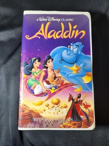 walt disney black diamond aladdin vhs tape - Picture 1 of 5