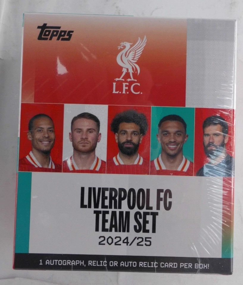Topps 2024-25 Liverpool Team Set Soccer Box