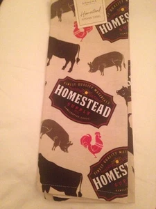 Sonoma Life + Style Homestead Supply Co Tiermotiv Küchentuch; Hellbraun, Multi  - Bild 1 von 3